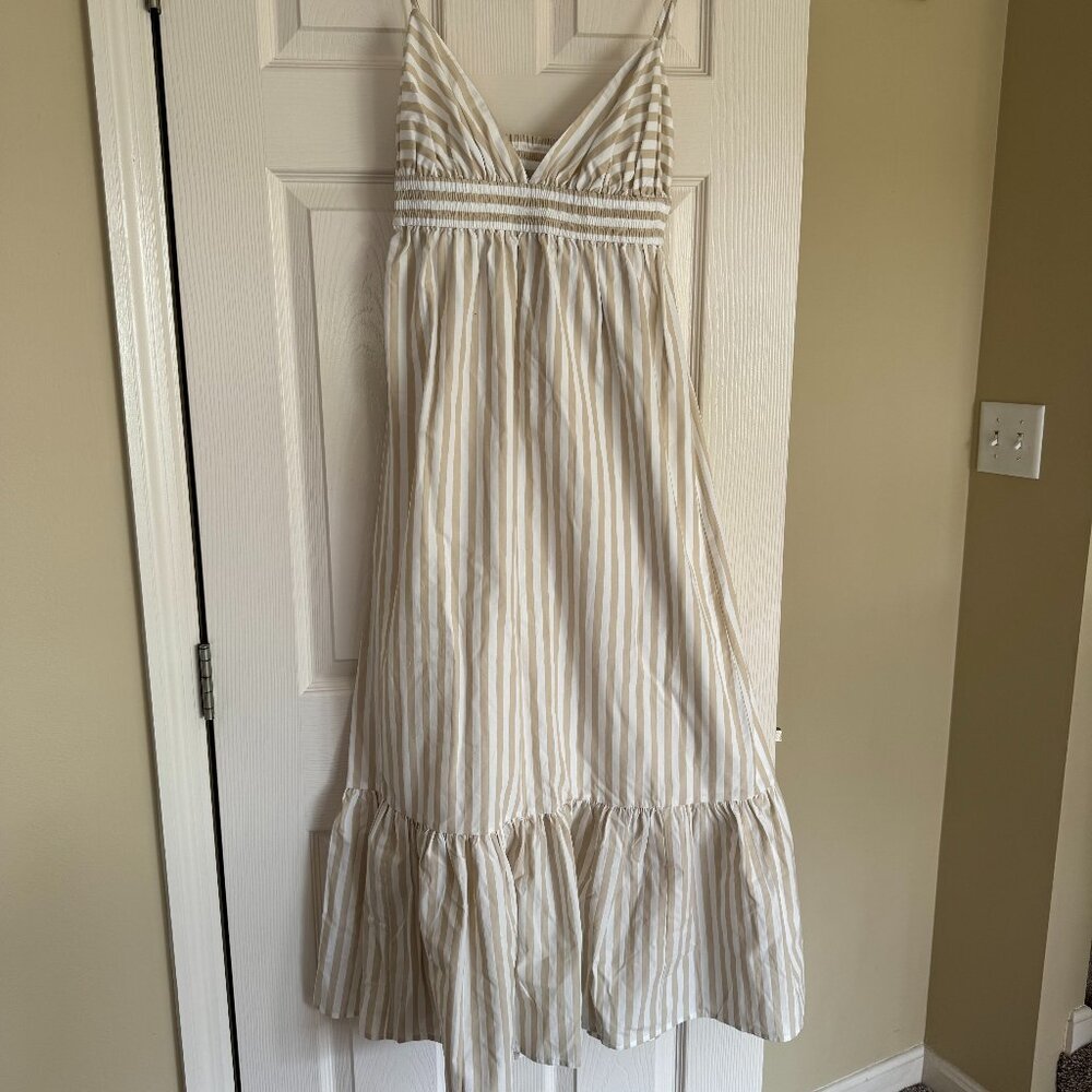 New, Poplin Maxi Dress